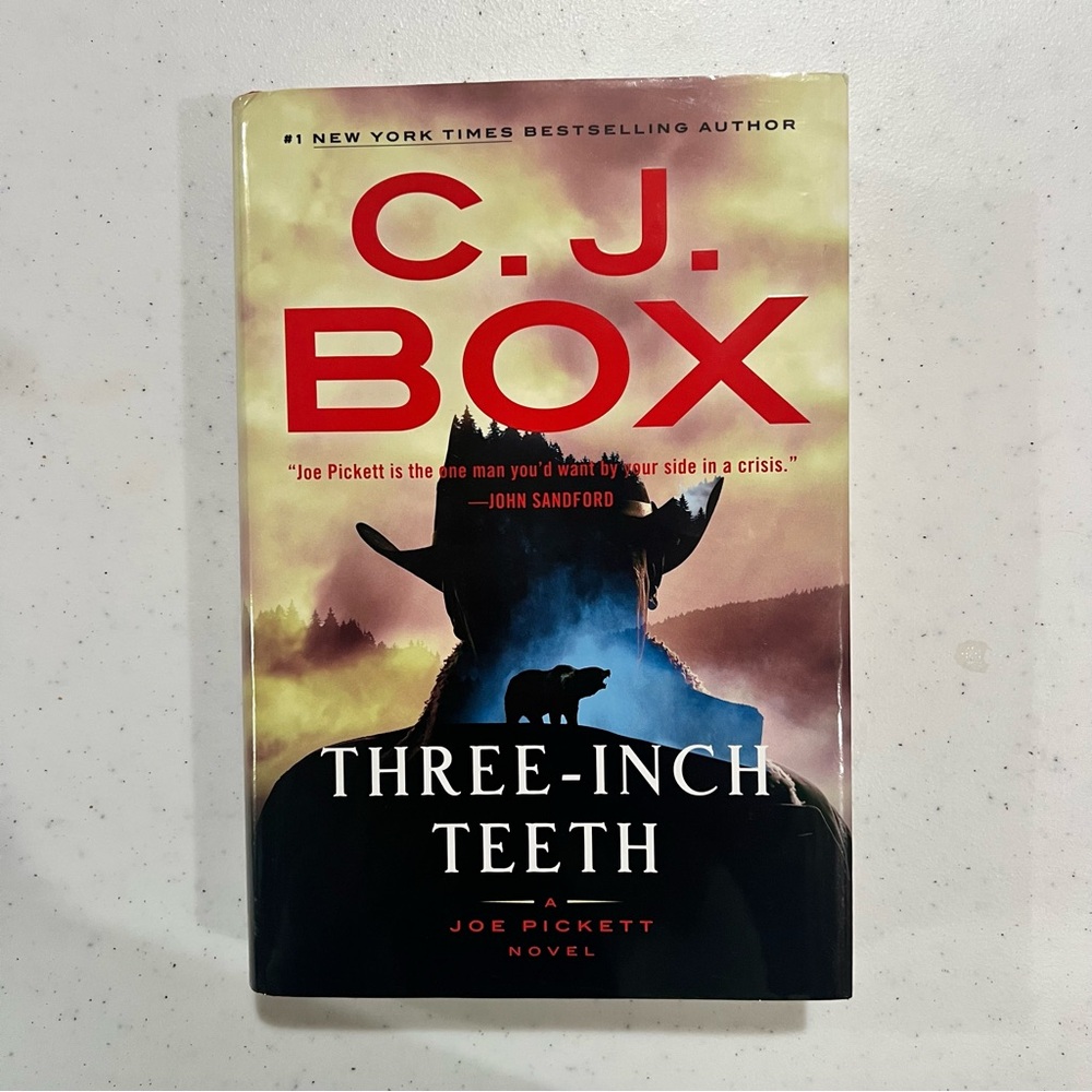 📚BUY 2 GET 1 FREE Three-Inch Teeth by C.J. box‎